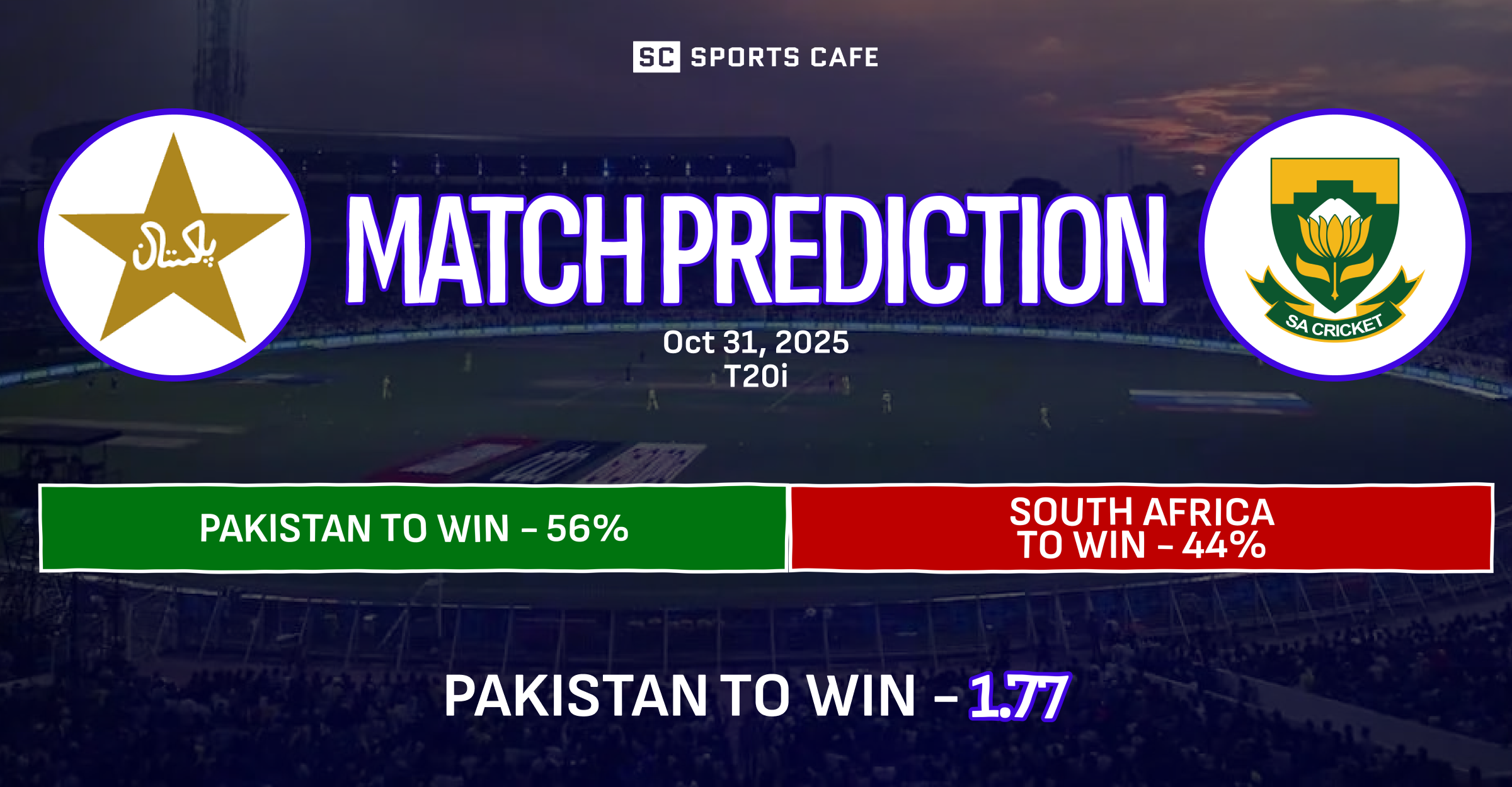 Pakistan vs South Africa